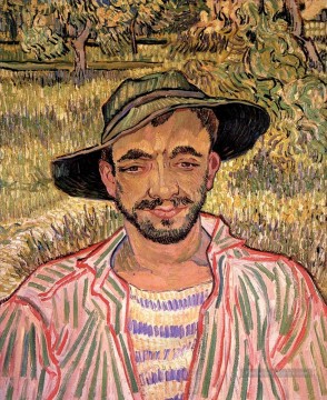  Vincent Art - Portrait d’un jeune paysan Vincent van Gogh